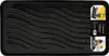 Schuhabtropfschale aus Kunststoff, 78 x 38 cm, Schwarz – Produktbild-Vorschau 3