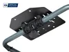 A close-up view of a racing cockpit component, showing a mounting bracket attached to a metal bar. Podgląd zdjęcia produktu