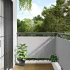 vidaXL Balkonová zástěna šedá 600x120 cm PVC Náhled obrázku produktu 2