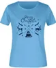 Damen T-Shirt Jm Christmas Blue Produktbild-Vorschau 1