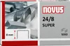 Novus® 040-0038 Heftklammern Nr. 24/8 Super Anteprima dell’immagine prodotto 2