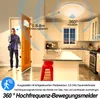 XINZI 15W LED Deckenleuchte mit Bewegungsmelder Warmweiß Produktbild-Vorschau 7