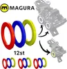 MAGURA Blenden-Ring Kit für 4-Kolben-Bremszange neon - Produktbild-Vorschau 2