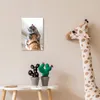 MuchoWow® Poster Katze - Kratzbaum - Grau 20x30 cm - Produktbild-Vorschau 7