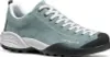 Scarpa Mojito Schuh in graublau mit weißer Schnürung und schwarzer Gummisohle Anteprima dell’immagine prodotto