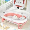 Baby Badewanne mit Thermometer,Groß Babybadewanne mit Produktbild-Vorschau 3