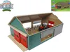 Kids Globe Stall mit 4 Windschutzgitter 1:32 Natur Produktbild-Vorschau 1