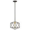 Elstead Astrid Hängeleuchte E27 Metallische, matte Bronze Produktbild-Vorschau 1