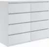 Krásná moderní komoda se 8 zásuvkami 120 cm, příborník, Náhled obrázku produktu 1