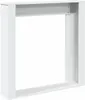 vidaXL Obostavba krbu biela 100x20x100 cm materiál na báze Náhľad obrázku produktu 6