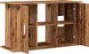 A wooden aquarium stand with open shelves and two doors. Produktbild-Vorschau