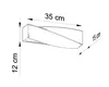 Wandleuchte Keramik SIGMA MINI 1xE27 15W Keramik/Glas Produktbild-Vorschau 19