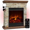 Klarstein Cheminee Electrique Effet Flamme, Cheminée Voir les images du produit 1
