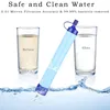 Filtre à eau portable en forme de paille – Lot de 4 – Voir les images du produit 2