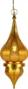 Lampada orientale a sospensione Fayna Gold Anteprima dell’immagine prodotto 1