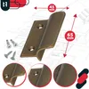 KOTARBAU® Balkontürgriff außen 65x45mm Terrassentürgriff Produktbild-Vorschau 5