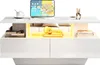 OKWISH Table Basse - Design Moderne avec 2 Tiroirs et Voir les images du produit 10