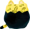 A plush toy of a leopard character with yellow and black colors and swirl patterns. Náhled obrázku produktu