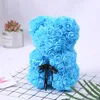 25 cm romantische falsche Rosenblumenschaumbär Doll Produktbild-Vorschau 4