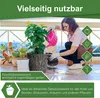 A woman watering plants on a balcony. Produktbild-Vorschau
