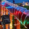 SWANEW Solar Lichtschlauch Draht Garten Lichterkette LED Produktbild-Vorschau 1