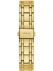 A close-up view of a gold-colored watch band with the Guess logo on the clasp. Náhľad obrázku produktu