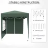 Faltpavillon, Bierzelt, 4 abnehmbare Seitenwände, 2 Produktbild-Vorschau 7