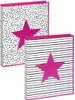 Pagna Pagna Ringbuch A4 Pink Star sort. Produktbild-Vorschau 4