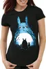 style3 Russmännchen Vollmond Damen T-Shirt totoro mein Produktbild-Vorschau 1