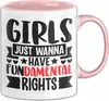 Frauenrechte Tasse Geschenk Girl Just Wanna Have Produktbild-Vorschau 1