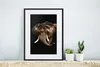MuchoWow® MuchoWow® Gerahmtes Poster Elefant - Schwarz - Produktbild-Vorschau 6