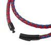 Lederkette Lederband Herren Halskette Rot Blau 17-100 cm Produktbild-Vorschau 2