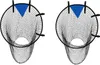 INF Trainingsnetz für Fußballtore 2er-Pack Schwarz Produktbild-Vorschau 1