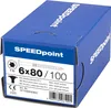 ABC SPEEDpoint Holzbauschraube Tellerkopf T30 Teilgewinde Produktbild-Vorschau 3