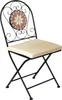 Mosaïque Chaise pliante Bistro Chaise de balcon Chaise de Voir les images du produit 3