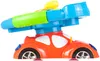 A toy steering wheel on a car base, isolated on a white background. Náhľad obrázku produktu