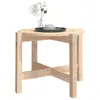 Tavolino Ø 62,5x45 cm in legno di pino massiccio Anteprima dell’immagine prodotto 4