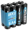 ANSMANN Akku Mignon AA 1500mAh 1,6V NiZn, 8 Stück Produktbild-Vorschau 1