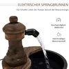 Outsunny Gartenbrunnen Wasserspiel Springbrunnen Produktbild-Vorschau 4