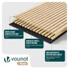 VOUNOT® 2er Set Akustikpaneele 120 × 60 × 2,1 cm, Akustik Produktbild-Vorschau 4