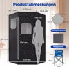 COSTWAY Infraroodsauna, sauna-tent, thuissauna met Productafbeelding-voorbeeld 2