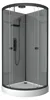 Dusche Komplett Marwell Komplettdusche Grey Style Round Produktbild-Vorschau 1