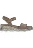 Plateausandalen 28107 taupe 41 Produktbild-Vorschau 7