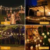 lapalife Lichterkette Kristallkugel Warmweiß 5m 20 LEDs Produktbild-Vorschau 2
