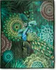 Plaid HIP 130x160 cm - mandalas & peacock Produktbild-Vorschau 1