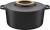 Fiskars Norden Gusseisen-Kasserolle 6 L, 6 l, Schwarz, Produktbild-Vorschau 1
