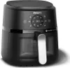 A black Philips air fryer with a silver handle and a digital display is shown against a white background. Podgląd zdjęcia produktu