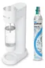 PUSHAIR saturator do wody Dafi biały srebrny + nabój CO2 + Podgląd zdjęcia produktu 1