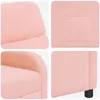vidaXL Liegesessel Rosa Bouclé Produktbild-Vorschau 4