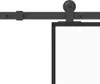 vidaXL Drzwi przesuwne z okuciem 90x205 cm szkło hartowane Podgląd zdjęcia produktu 5